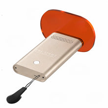 Máquina de luz UV EHE Light™ para fijar extensiones de pelo, con escudo de protección naranja