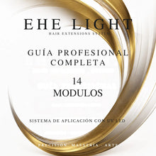 Guía profesional completa de extensiones UV EHE Light™ en 14 módulos, manual digital