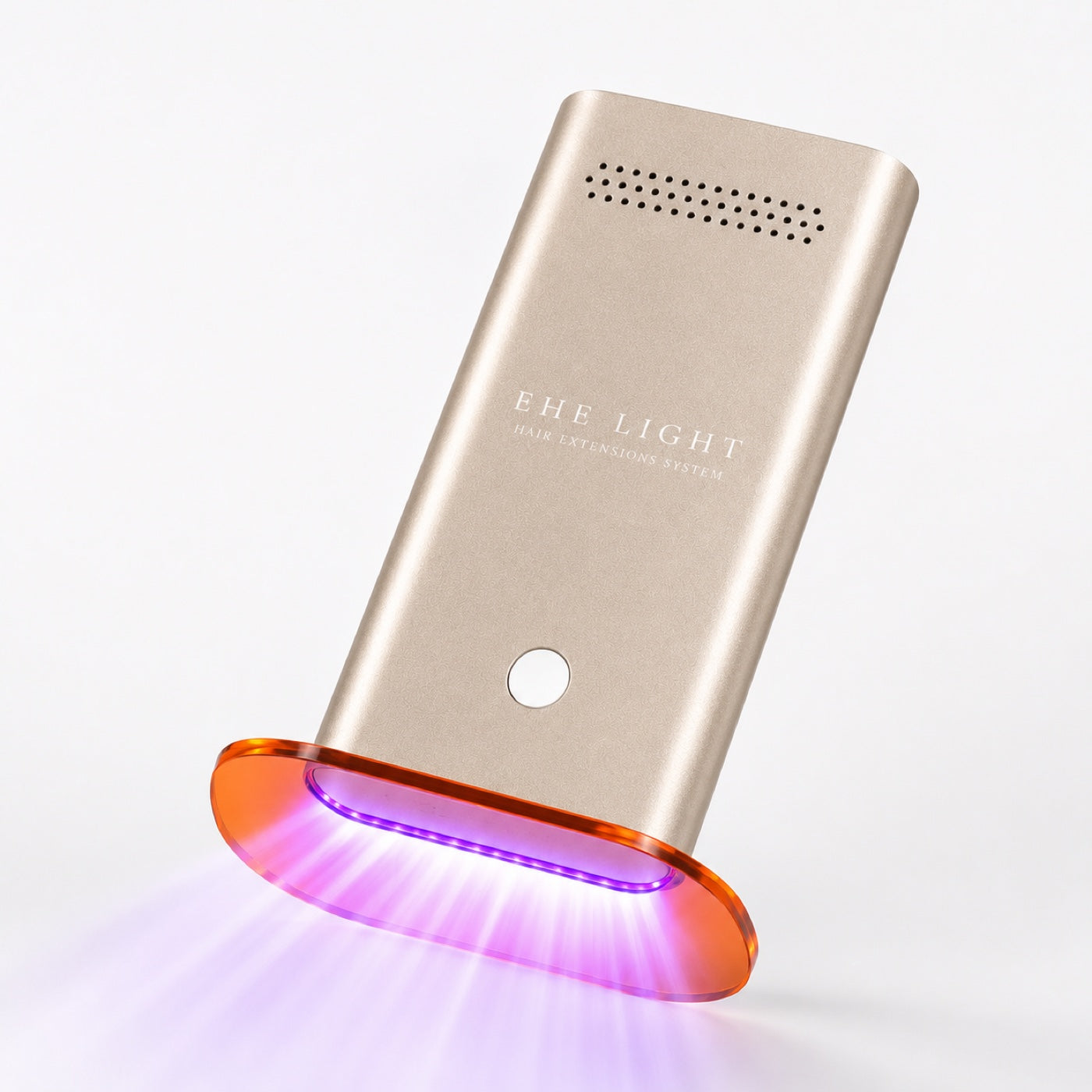 Gold EHE LIGHT™ 395 nm UV light device for hair extensions